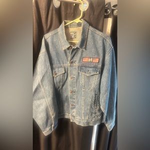 Vintage 1989 steel wheels tour Jean jacket